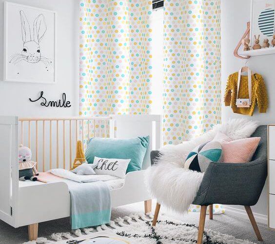Okika · Stof Pastel Stippen Okika · Stof Pastel Stippen