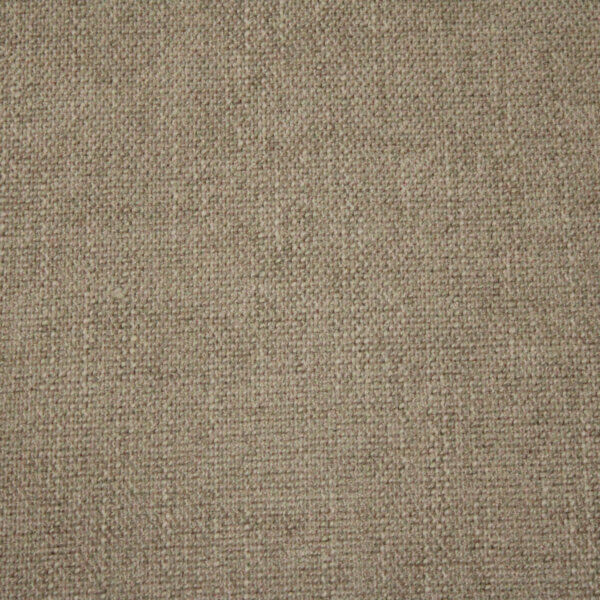 Effen soft taupe Imperial gordijn, met een delicate glans die een serene en chique sfeer creëert.