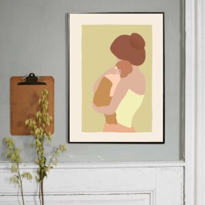 poster motherhood, het moederschap. voor moeders, van moeders