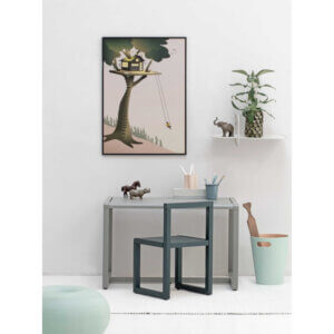 Poster Tree House, poster, kinderkamer, boomhut, okika