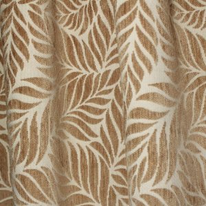 Gordijnen jacquard blad soft taupe