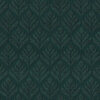 Velvet Retro Bloem stof in groen, met een vintage bloemmotief dat een luxueuze, zachte textuur biedt.