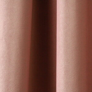 Oud roze fluwelen gordijnen JC2418 van Okika, met afbeelding van details afwerking, een luxe 100% polyester velvet stof,