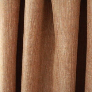 Set van nudekleurige Zen Weave gordijnen, perfect voor een neutraal en duurzaam interieur.