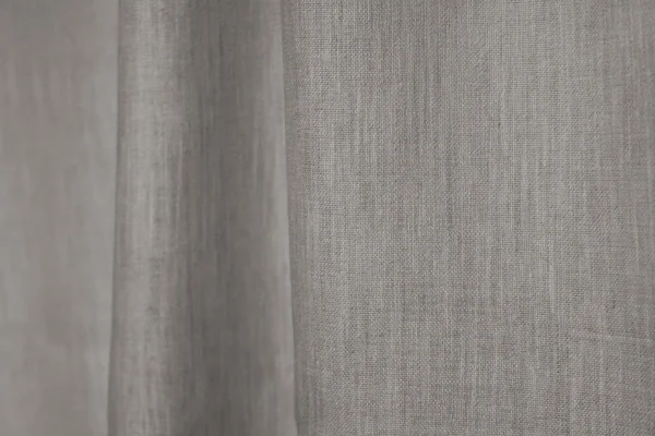 Ivoorkleurig Zen Weave gordijn, elegant vallend, perfect voor een lichte en serene sfeer in de kamer.