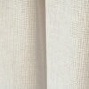 Parelwitte soft silk inbetween gordijn, model JC2436, afbeelding van detail van stof dat een zachte textuur en subtiele glans biedt.