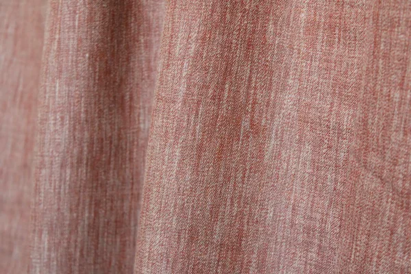 Terrakleurig Zen Weave gordijn, elegant vallend, ideaal voor een warme en uitnodigende sfeer