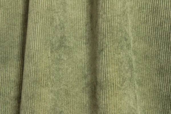 Gordijnen corduroy zeegroen