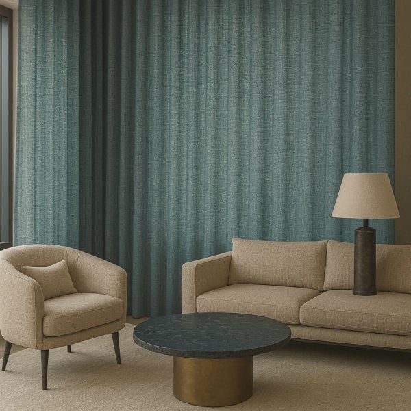 Gordijnen elegance grijs blauw - Afbeelding 4