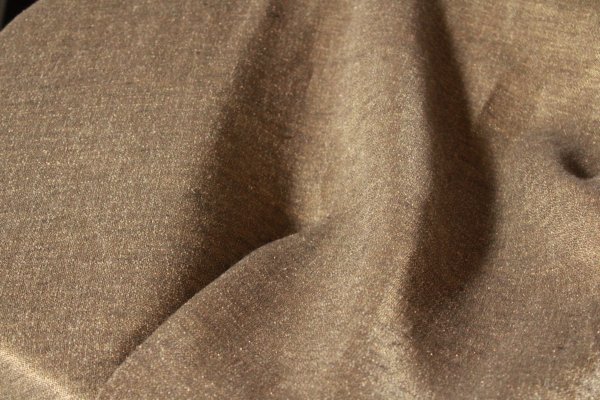 Gordijnen linnen lurex taupe - Afbeelding 4