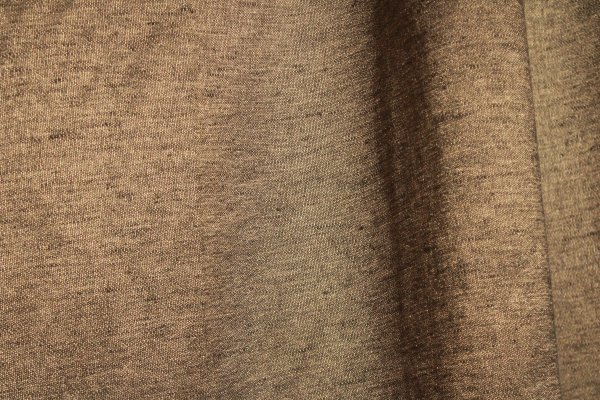Gordijnen linnen lurex taupe - Afbeelding 2