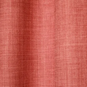 Detailfoto van de stof van donkerroze gordijnen uit de Florain collectie (JC2530) van Okika,semi licht doorlatende gordijnen