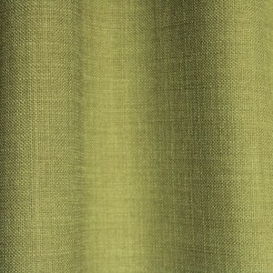 Detailfoto van de stof van groene gordijnen uit de Florain collectie (JC2534) van Okika, met een levendige weefstructuur en een natuurlijke uitstraling.