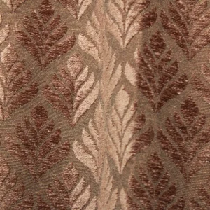 Gordijnen retro bloem taupe
