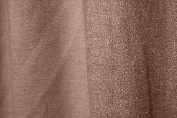 Sfeerfoto van roze linnen-lurex gordijnen REY2523, elegant glinsterend effect