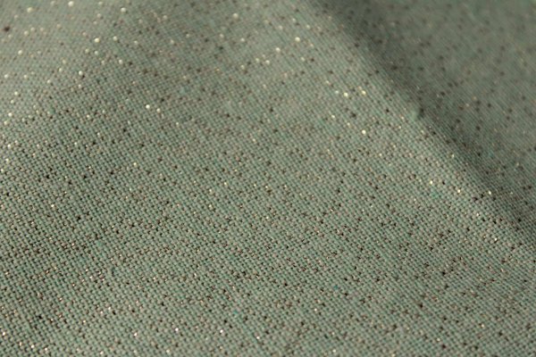 losse licht blauwe glitter stof, voor het zelf maken van bijvoorbeeld gordijnen, losse stof per meter uit de stoffenwinkel