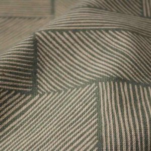details vanlosse stof lattic weave, katoenen stof voor zelf maken van gordijnen