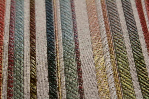 Stof regenboog stripe - Afbeelding 2