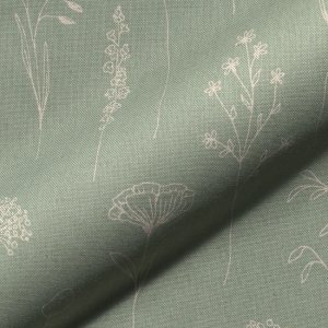 Stof blossom flora groen