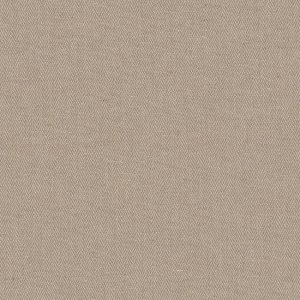 Beige linnenlook gordijn met subtiel visgraatpatroon – stofpatroon in detail, Okika