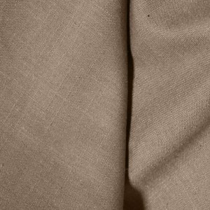 Vouwgordijnen in taupe uit de Saphira collectie, sfeerbeeld van de stof, semi licht doorlatende stof met linnen structuur