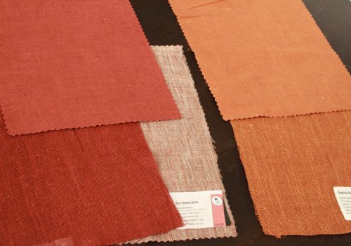 voorbeelden van kleurencombinaties de terra overgordijnen in combinatie met terra inbetween gordijnen, de saphira met saphira light of zen weave.