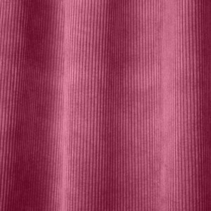 Gordijnen ribstof donker roze