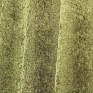 Gordijnen chenille krijt groen