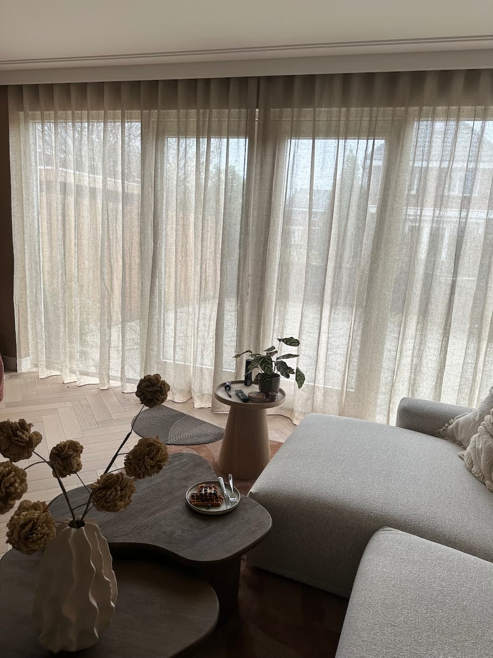 Gordijnen linnen maison creme - Afbeelding 6