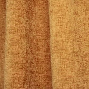 Gordijnen teddy chenille okergeel