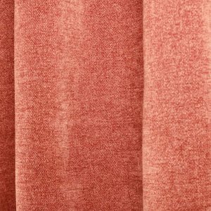 Gordijnen chenille roest