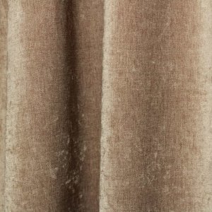 Gordijnen chenille krijt soft taupe