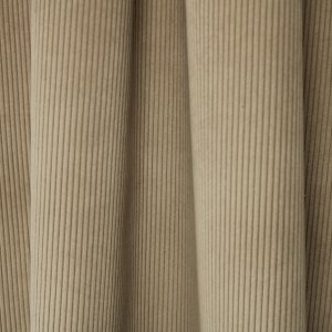 Gordijnen ribstof soft taupe