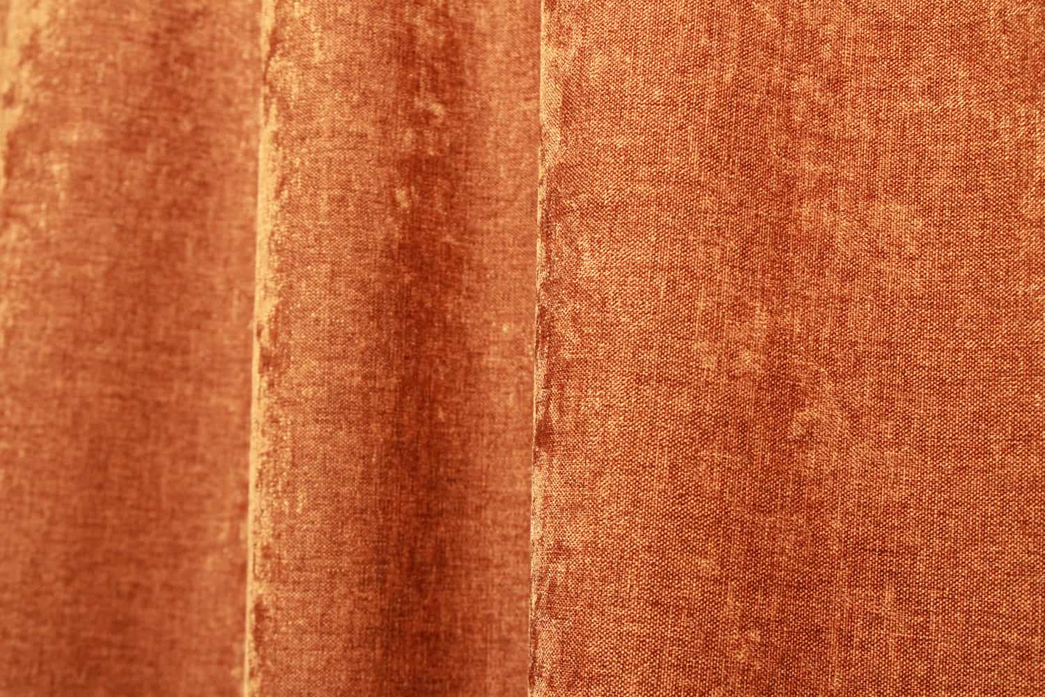 Gordijnen chenille krijt terra - Afbeelding 2