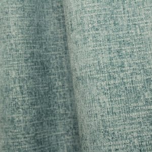 Gordijnen teddy chenille blauw