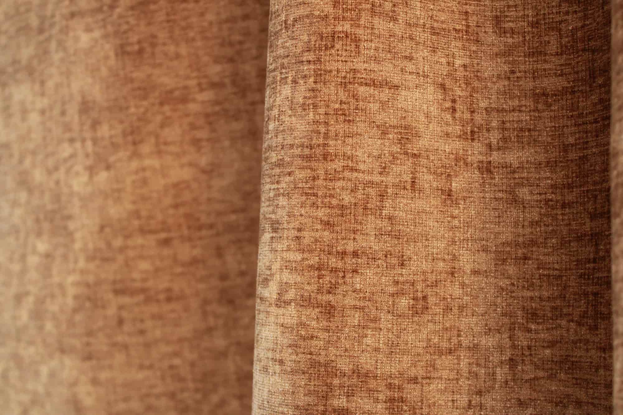 Gordijnen chenille velvet bruin - Afbeelding 2