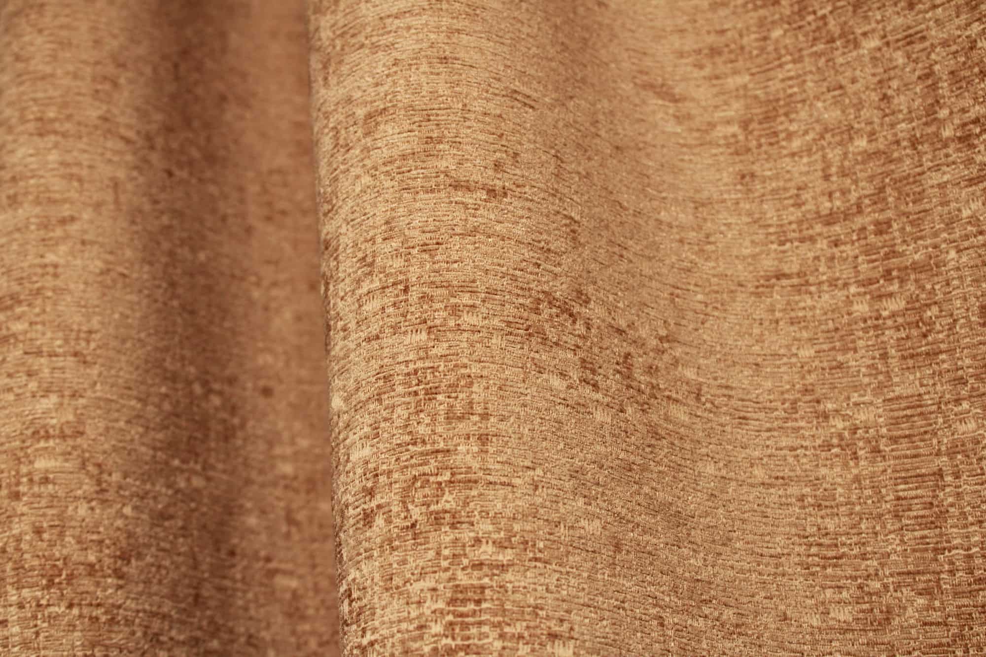 Gordijnen teddy chenille bruin - Afbeelding 4