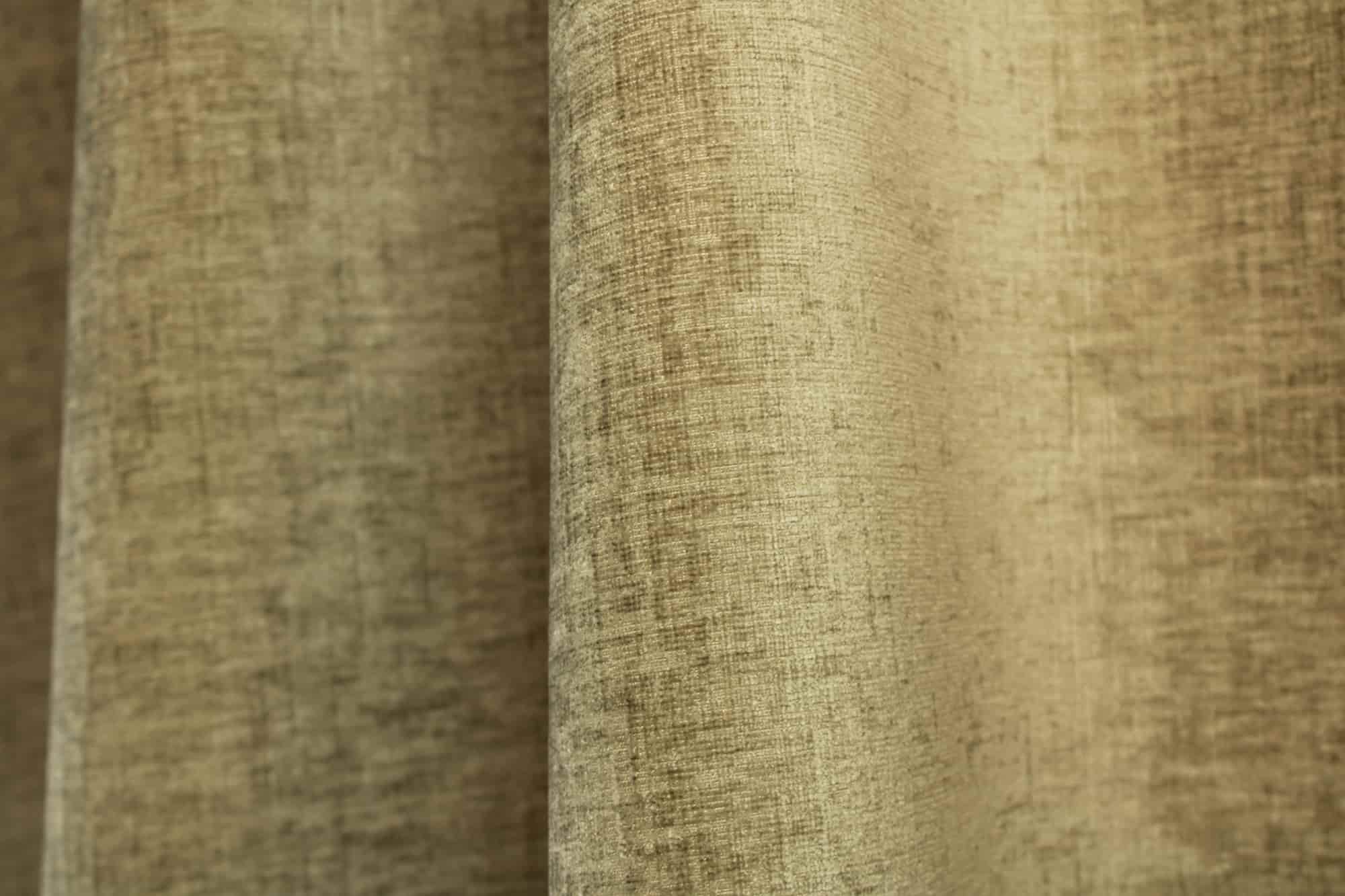 Gordijnen chenille velvet groen