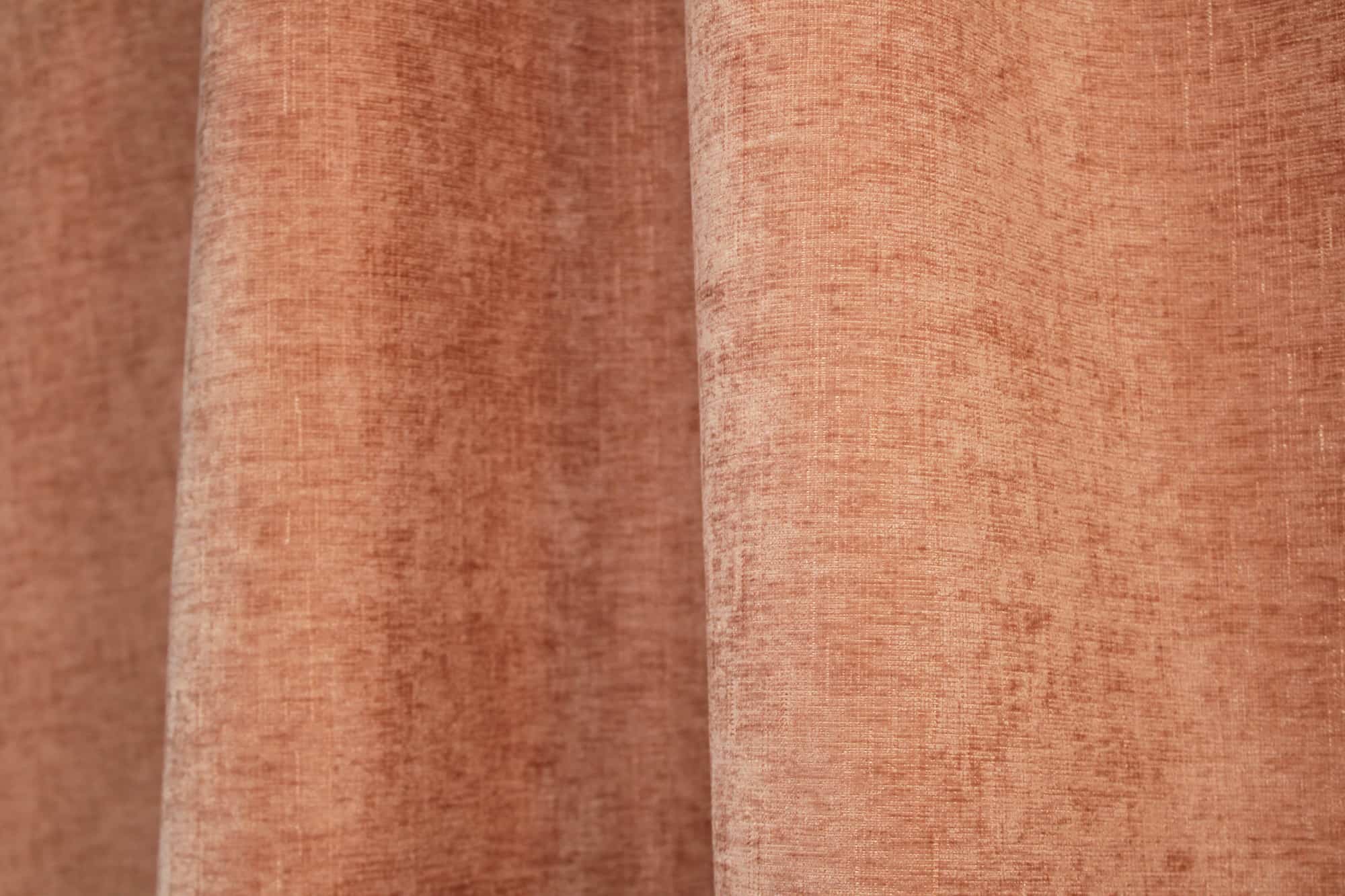 Gordijnen chenille velvet licht roze