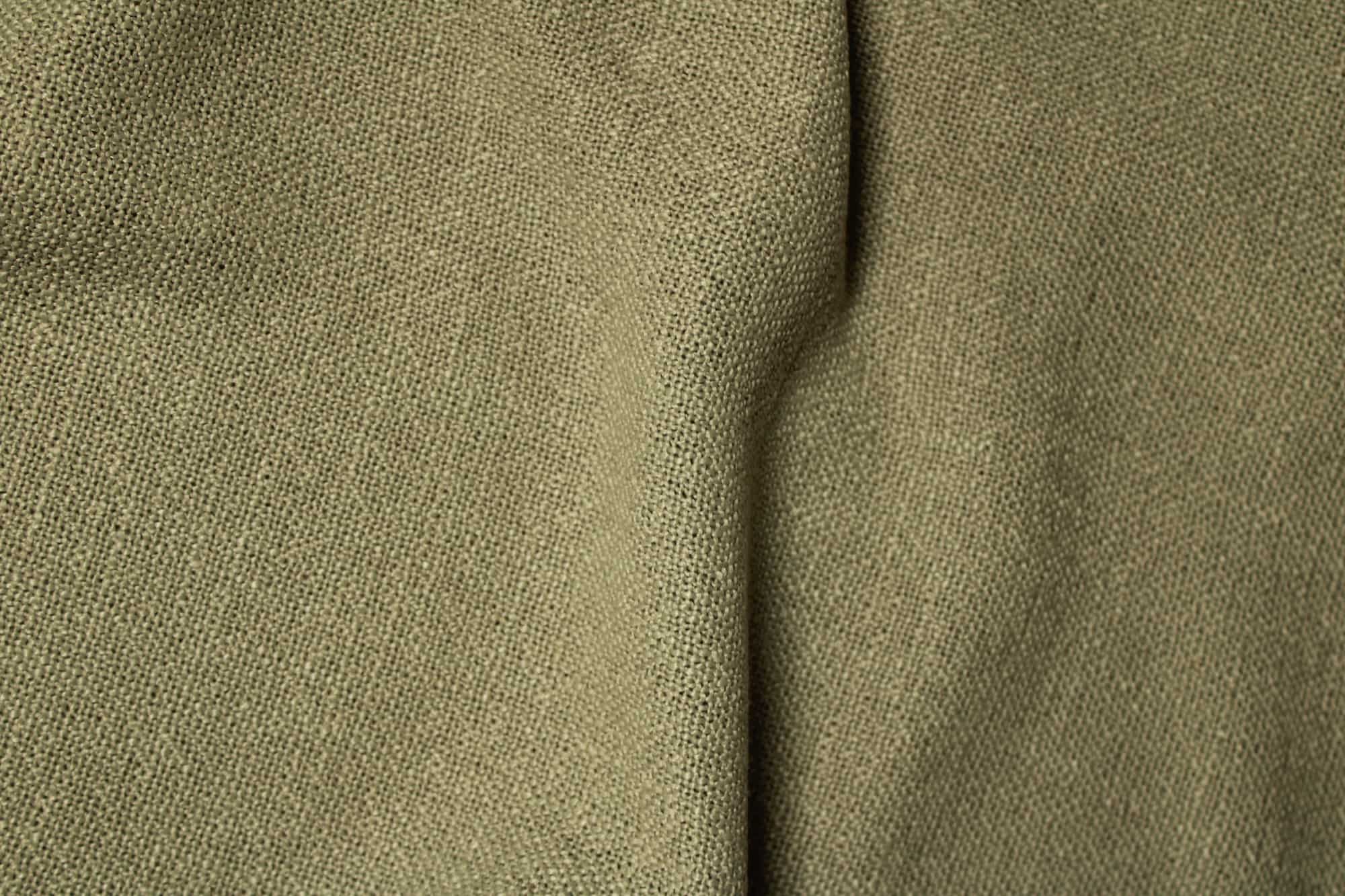 Structuurdetail van pistachekleurige gordijnen uit de Boucloir collectie JC2609,