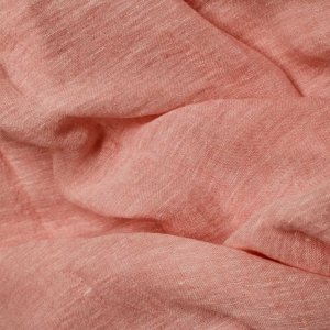 Vouwgordijnen linnen opale roze