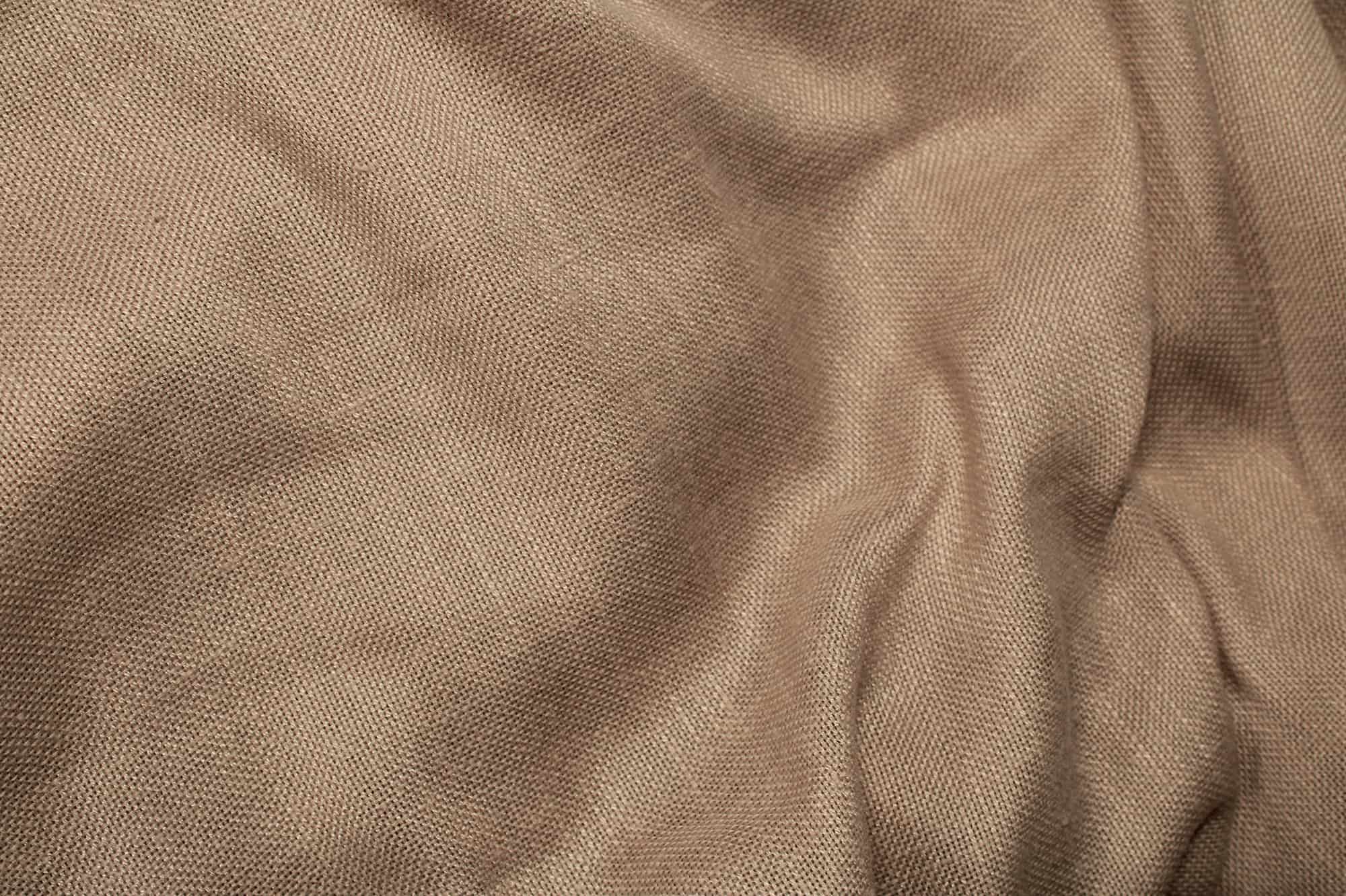 Vouwgordijnen linoire soft taupe
