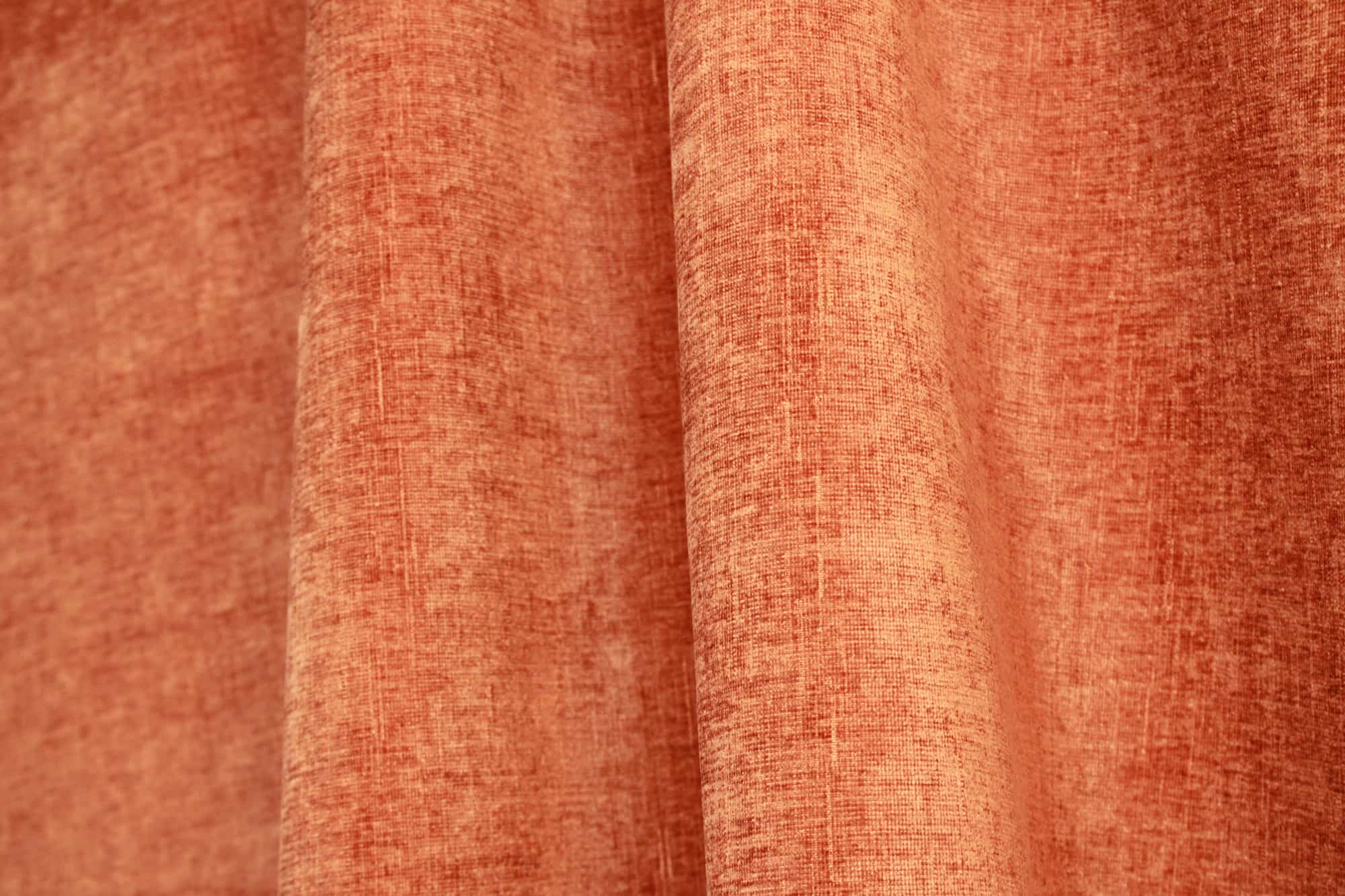 Gordijnen chenille velvet terra