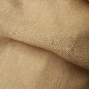 Vouwgordijnen linnen opale zand