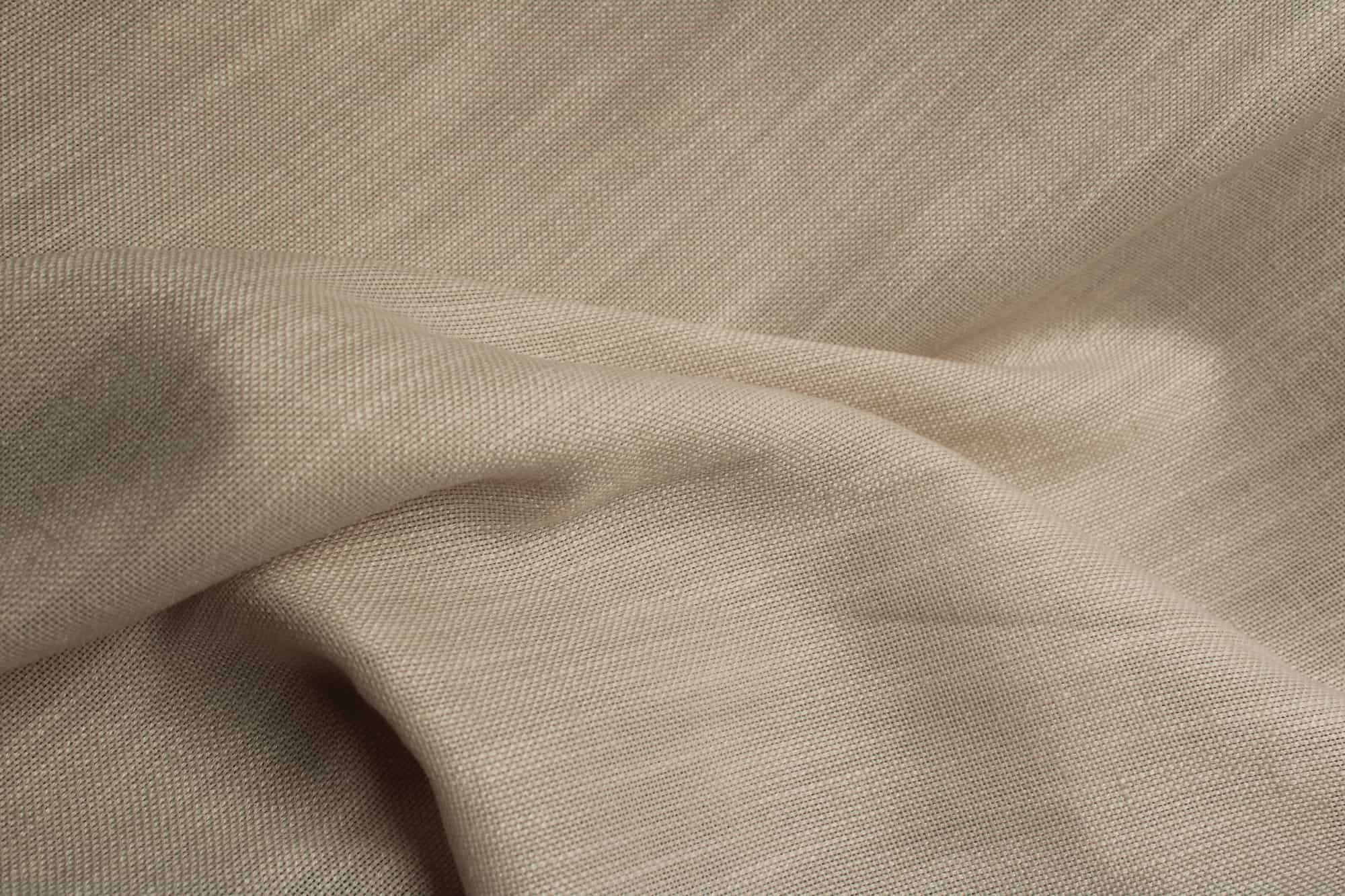 Vouwgordijnen linoire zand