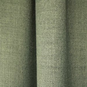 Gordijnen boucloir zeegroen