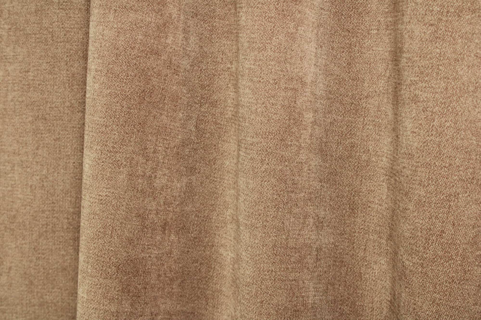 Gordijnen chenille soft taupe