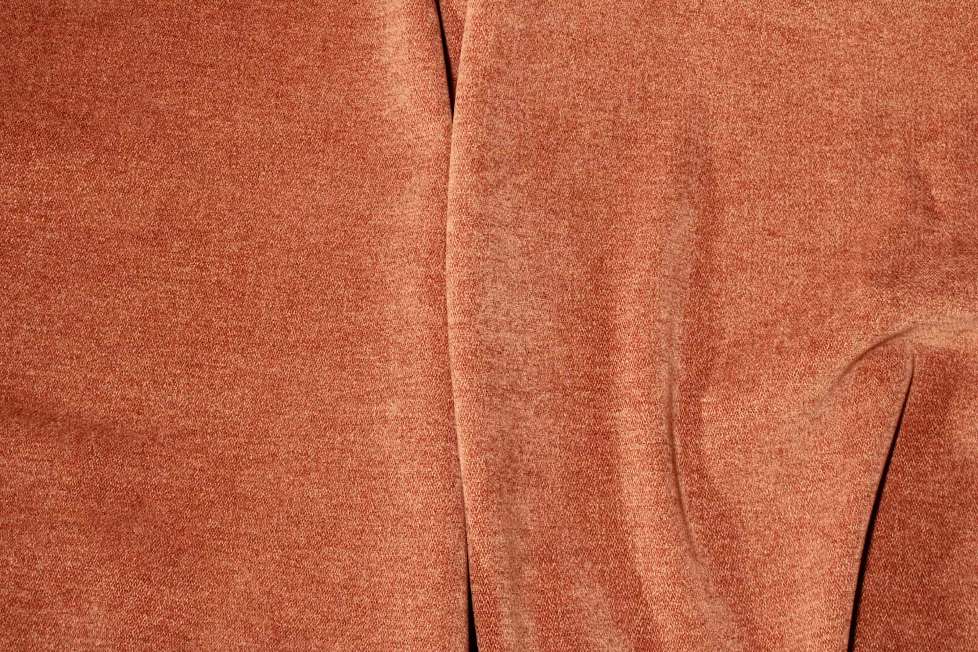 Vouwgordijn chenille terra