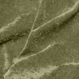 Vouwgordijn chenille krijt groen