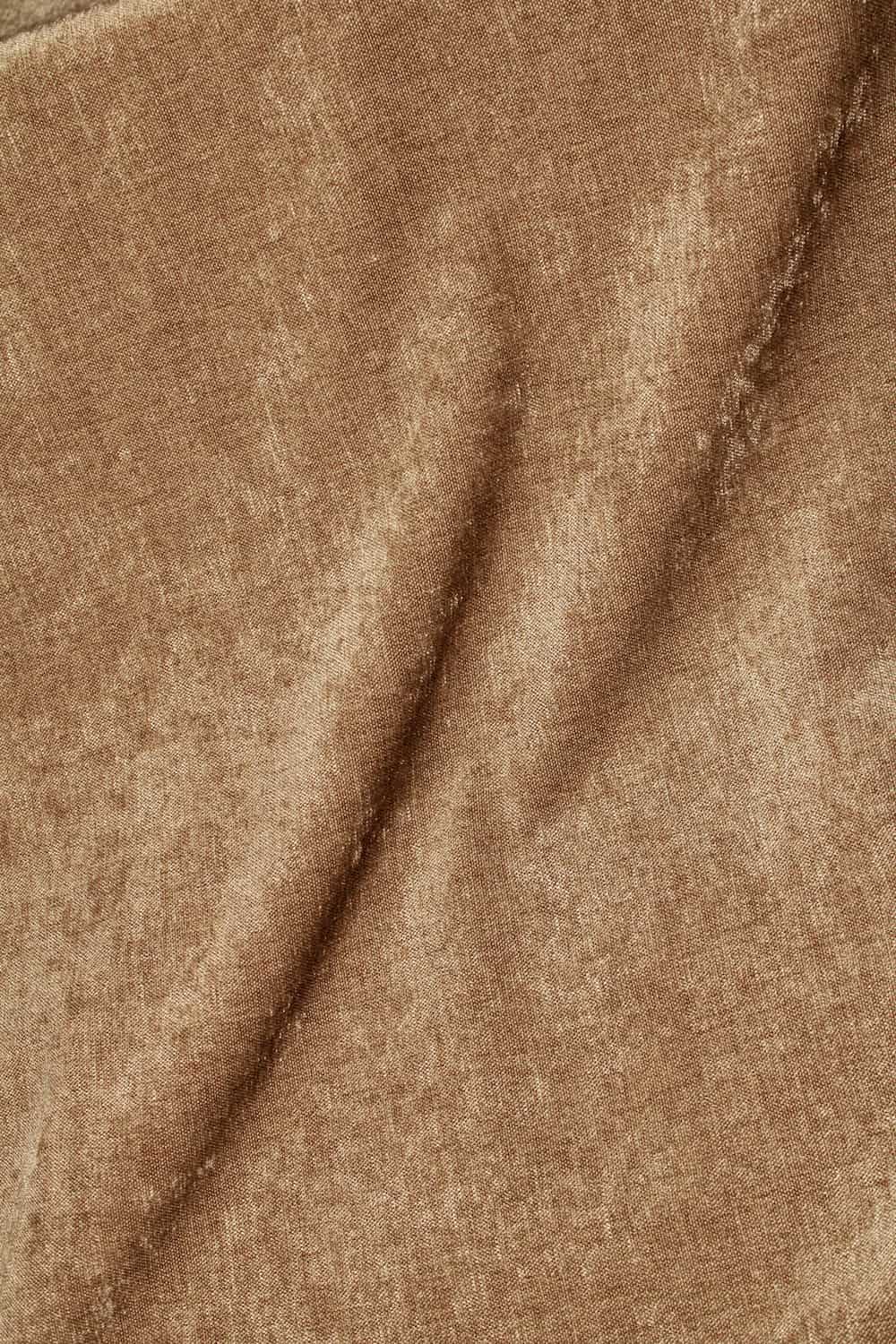 Vouwgordijn chenille krijt warm taupe